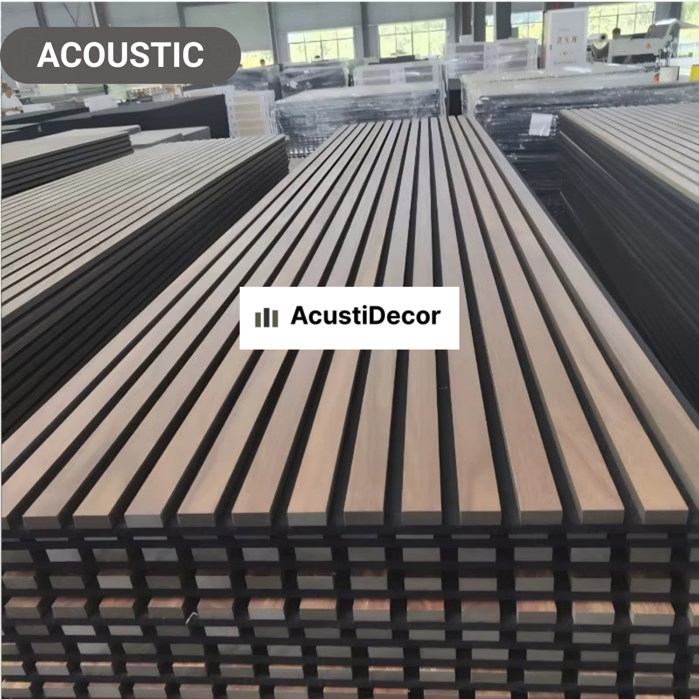 Flexible Acoustic Panels – AcustiDecor (300 cm × 50 cm)