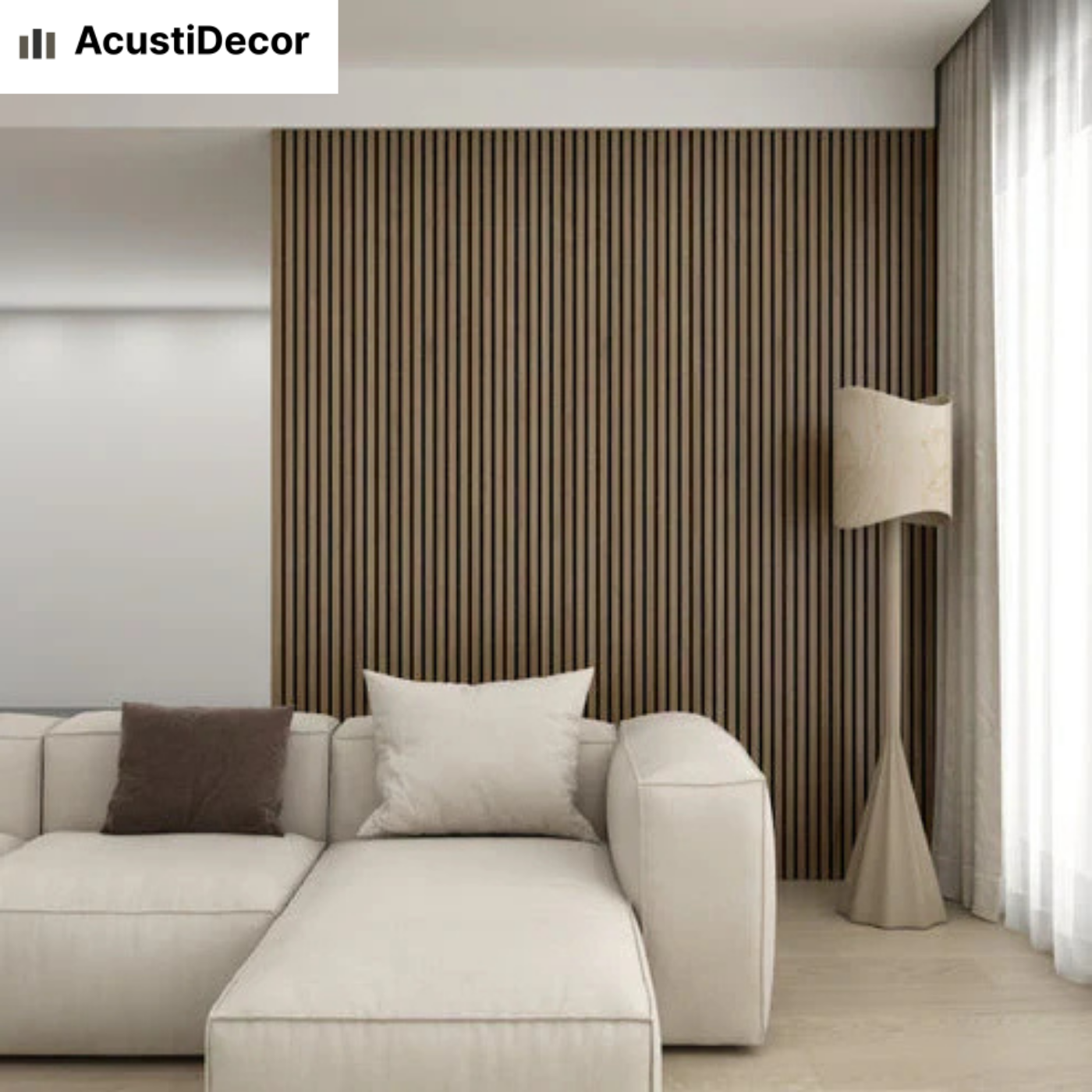 Flexible Acoustic Panels – AcustiDecor (300 cm × 50 cm)